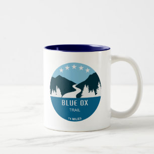 Blue Ox Trail Tweekleurige Koffiemok