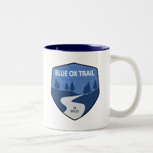 Blue Ox Trail Tweekleurige Koffiemok