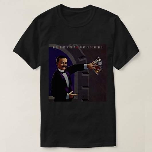 Blue Öyster Cult Agents of Fortune Classic T-Shirt (Design voorkant)