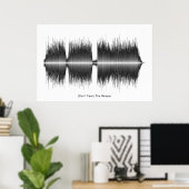 Blue Oyster Cult Reaper-geluidsgolf Art Poster (Thuiskantoor)