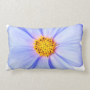Blue Paars Daisy Gepersonaliseerd Sjabloon Daisies Kussen
