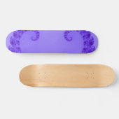 Blue Paars Heart Skateboard (Horizontaal)