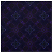 Blue Paars Indigo Custom Pattern Fabric Stof (Swatch)