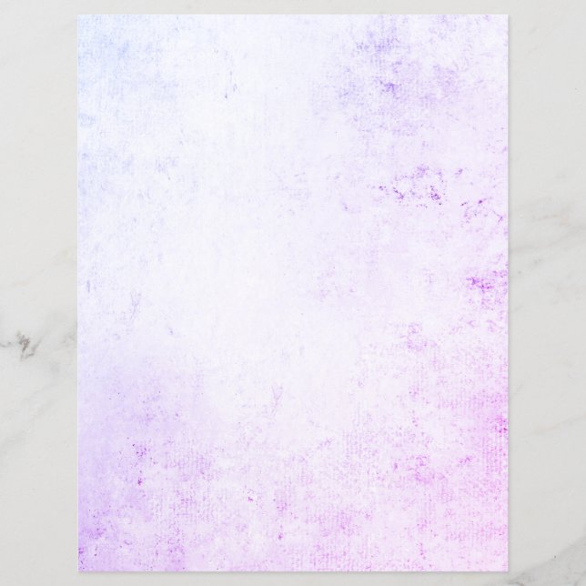 Blue Paars Venetian Plaster Texture Scrapbook (Voorkant)