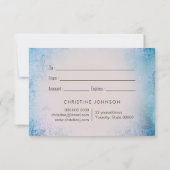 Blue paarse Lotus logo Cadeaubon (Achterkant)