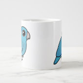 Blue Pacific Parrotlet Grote Koffiekop (Voorkant)