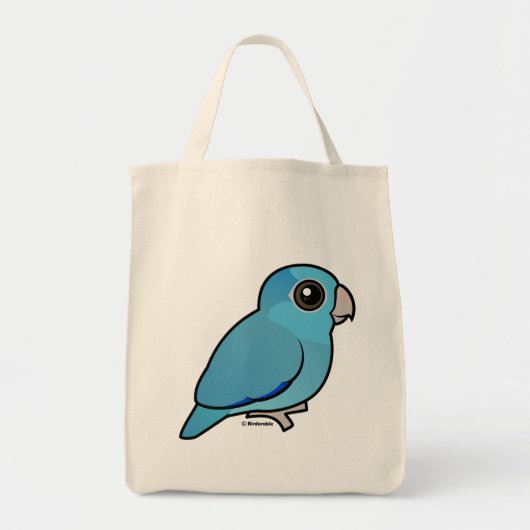 Blue Pacific Parrotlet Tote Bag (Voorkant)