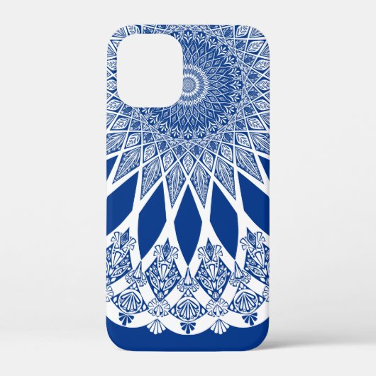 Blue Pacific Tristyns Mandala Case-Mate iPhone Case (Achterkant)