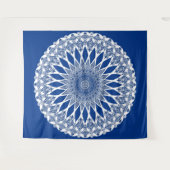 Blue Pacific Tristyns Mandala Wandkleed (Voorkant (horizontaal))