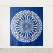 Blue Pacific Tristyns Mandala Wandkleed (Voorkant)
