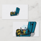 Blue Packaway 8r Kamp Kachel Visitekaartje (Voorkant / Achterkant)