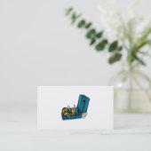 Blue Packaway 8r Kamp Kachel Visitekaartje (Staand voorkant)