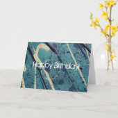 Blue Paint Play, Happy Birthday! Kaart (Gele Bloem)