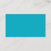 Blue Paint Splash Artist Designer Custom Visitekaartje (Achterkant)
