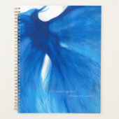 Blue Painted Phoenix Planner / Agenda (Voorkant)
