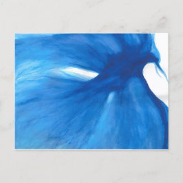 Blue Painted Phoenix Standaard Briefkaart
