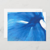 Blue Painted Phoenix Standaard Briefkaart (Voorkant / Achterkant)