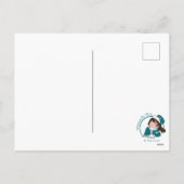 Blue Painted Phoenix Standaard Briefkaart (Achterkant)