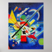 Blue Painting by Wassily Kandinsky, Poster (Voorkant)