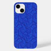 Blue Paisley Case-Mate iPhone Case (Achterkant)