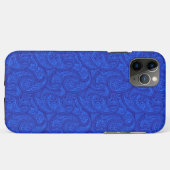 Blue Paisley Case-Mate iPhone Case (Achterkant (horizontaal))