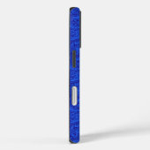Blue Paisley Case-Mate iPhone Case (Achterkant / Rechts)