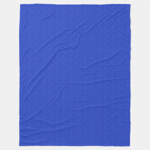Blue Paisley Fleece Deken