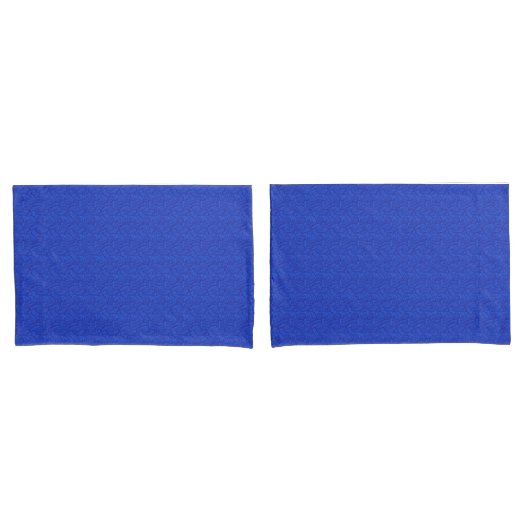 Blue Paisley Kussensloop (Voorkant-Set)