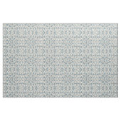 Blue Paisley Patterned Fabric Stof (Yard (91,4 cm))