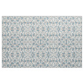 Blue Paisley Patterned Fabric Stof (Fat Quarter)