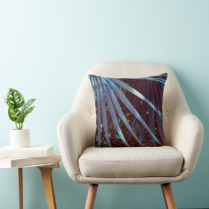 Blue Palmetto Dream Kussen