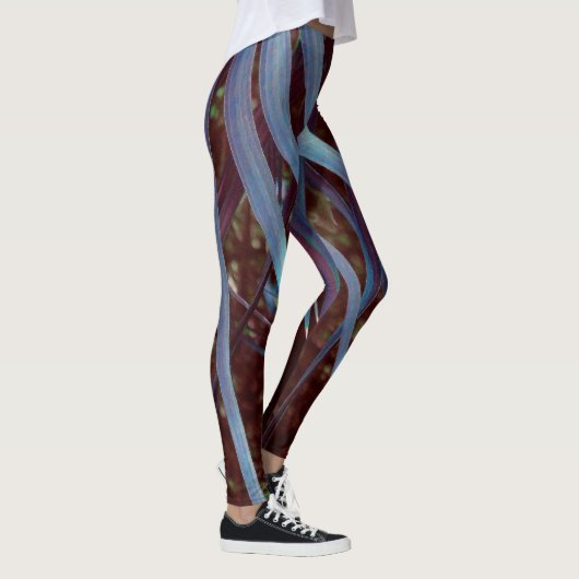Blue Palmetto Dream Leggings (Rechts)