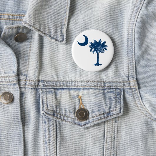 Blue Palmetto op White Button (In situ)