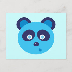 Blue Panda Briefkaart