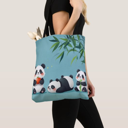 Blue Panda Tas (Dichtbij)