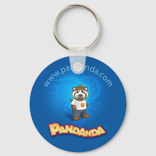 Blue Pandanda Sleutelhanger