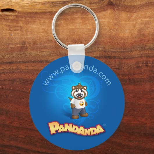 Blue Pandanda Sleutelhanger (Voorkant)