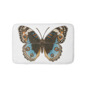 Blue Pansy Butterfly Badmat (Voorkant)