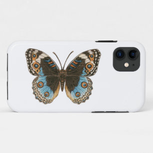 Blue Pansy Butterfly Case-Mate iPhone Case