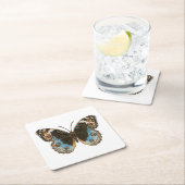 Blue Pansy Butterfly Kartonnen Onderzetters (Insitu)