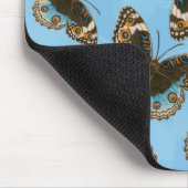 Blue Pansy Butterfly patroon Muismat (Hoek)