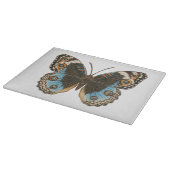Blue Pansy Butterfly Snijplank (Hoek)