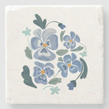 Blue Pansy Flowers Aesthetische Pansies