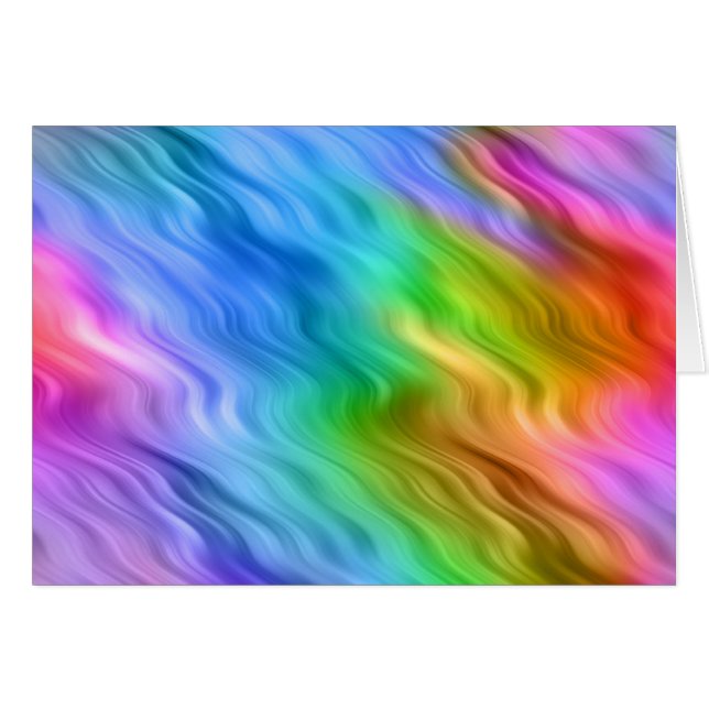 Blue Pansy Wavy Texture (Voorkant Horizontaal)