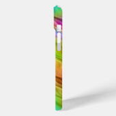 Blue Pansy Wavy Texture Case-Mate iPhone Case (Achterkant / Links)