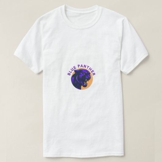 Blue Panther T-shirt (Design voorkant)