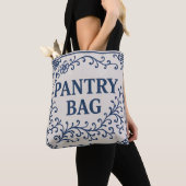 "BLUE PANTRY BAG" - CHINOISERIE TOTE BAG (Dichtbij)