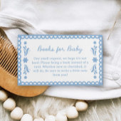 Blue Papel Picado Book Request Enclosure Kaart