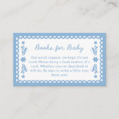 Blue Papel Picado Book Request Enclosure Kaart (Voorkant)