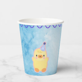 Blue Paper Cup voor kinderen Papieren Bekers